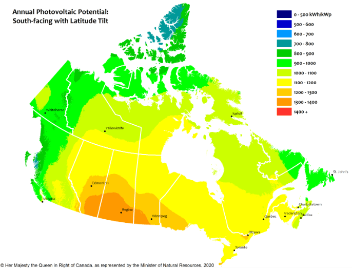 Our Solar Potential In Canada